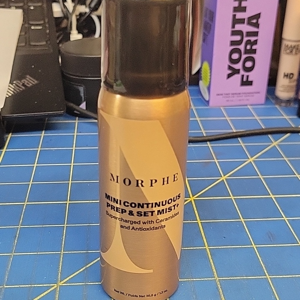 Morphe Mini Continuous Prep & Set Mist. New 36.8g Spray Can